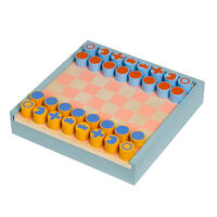 2-in 1 Chess & Checkers set